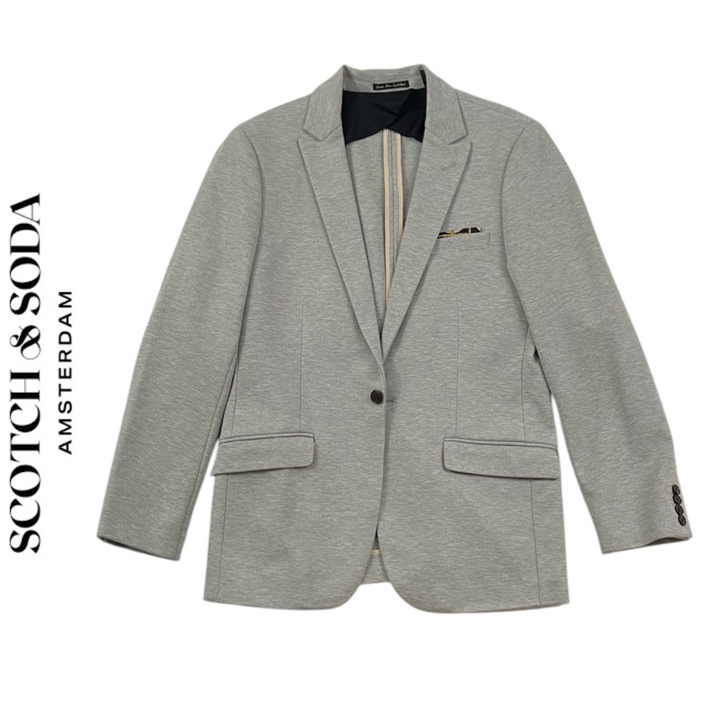 SCOTCH & SODA Jersey Unstructured Knit Blazer